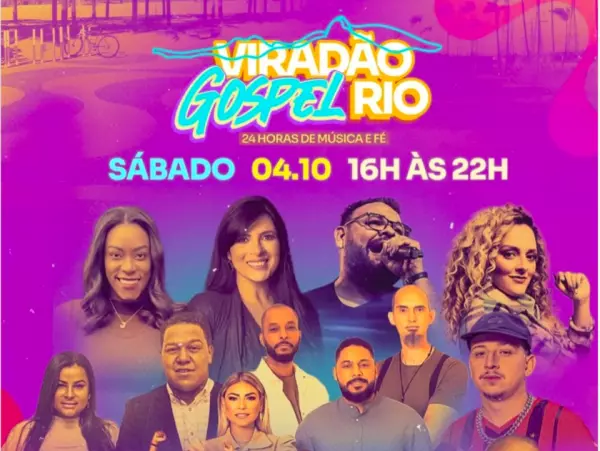 De olho no público evangélico, Paes destinou R$ 4,7 milhões para "Viradão Gospel"