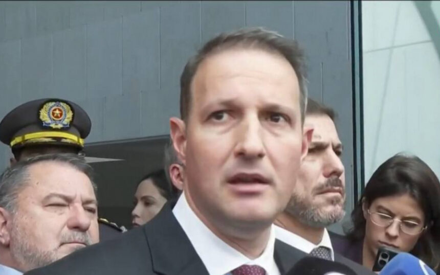 Secretário da Segurança Pública de São Paulo, Guilherme Derrite - Reprodução/TV Globo