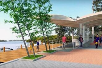 Estação das barcas que ligarão a Barra da Tijuca a Jacarepaguá: contrato para o transporte aquaviário na região foi assinado nesta quarta-feira