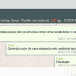 Print de conversa entre membros do CV obtido pela Polícia Civil
