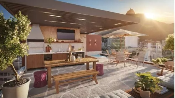 A cobertura no Ibiúna Vista Botafogo não será de um afortunado morador, mas de todos: ideia inovadora da Dimensional Engenharia