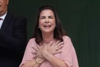 A prefeita de Miracema, Alessandra Freire (REP), e o vice, Maurício Vô (SDD), tiveram os mandatos mantidos após o TRE do Rio anular a cassação por compra de votos.