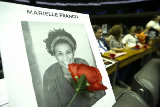 Vereadora Marielle Franco e motorista Anderson Gomes foram mortos a tiros no Rio - Marcelo Camargo/Ag&ecirc;ncia Brasil
