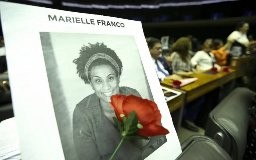 Vereadora Marielle Franco e motorista Anderson Gomes foram mortos a tiros no Rio - Marcelo Camargo/Agência Brasil