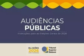 Tribunal Superior Eleitoral promove audiências públicas para receber contribuições sobre as regras das Eleições 2026.