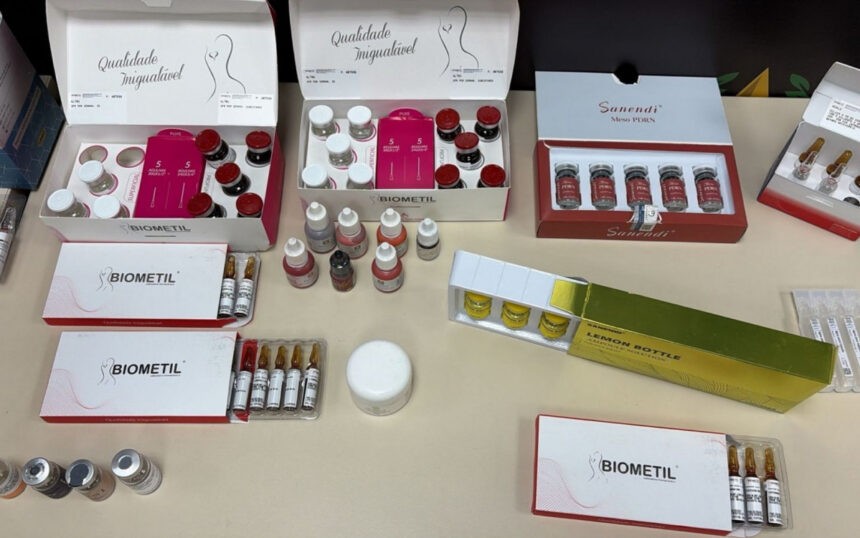 Material recolhido será levado para perícia