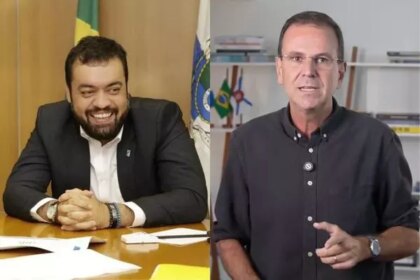 Cláudio Castro e Eduardo Paes