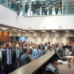 Plenário da Alerj - Deputados em votação