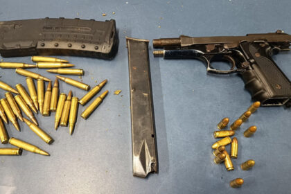 Material apreendido pelos policiais da 166ª DP