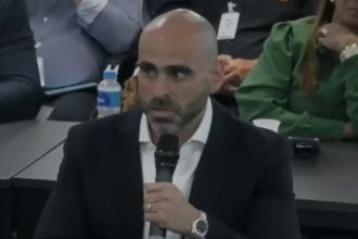 Guilherme Mercês, em depoimento na audiência pública na Alerj: defesa dos incentivos fiscais às empresas
