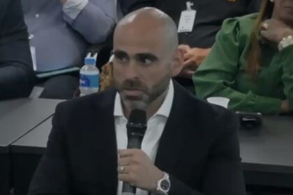 Guilherme Mercês, em depoimento na audiência pública na Alerj: defesa dos incentivos fiscais às empresas