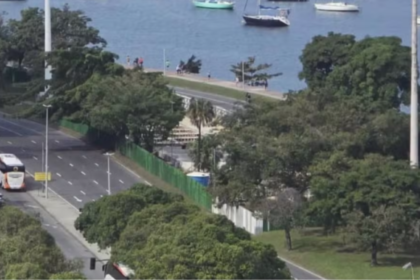 Obras no Aterro do Flamengo
