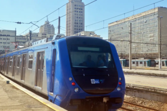 Linha de trem sob o comando da Nova Via Mobilidade, que pode ter contratos fiscalizados pelo gestor