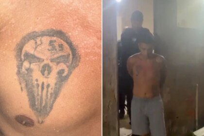Foto colorida de João Antônio Pivetta Ribeiro da Silva, preso por suspeita de retirar câmera GoPro do braço da jovem Maria Eduarda, que perdeu a vida após ser lançada sem cordas da Ponte do Esqueleto, em Limeira, interior de São Paulo.