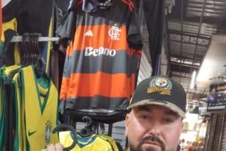 Camisa amarela da seleção brasileira