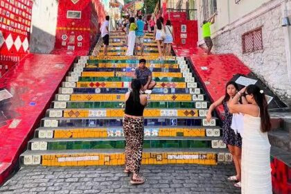 Escadaria Selarón, na Lapa, vai ser reformada