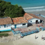 Cabana do Pescador vista de cima