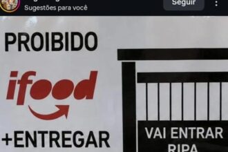 Ameaça nas redes sociais iFood