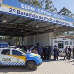 Autoridades estaduais e municipais participaram da inauguração da 2ª Companhia do BPRV, instalada em Cabiúnas