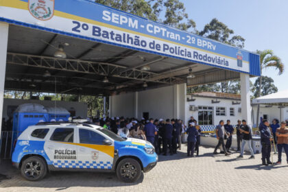 Autoridades estaduais e municipais participaram da inauguração da 2ª Companhia do BPRV, instalada em Cabiúnas