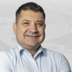 Foto de Alex Melim sorrindo