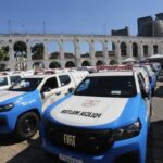 Investimento do governo do estado do Rio de Janeiro em Segurança Pública: 214 novos carros foram entregues à PM em 2025