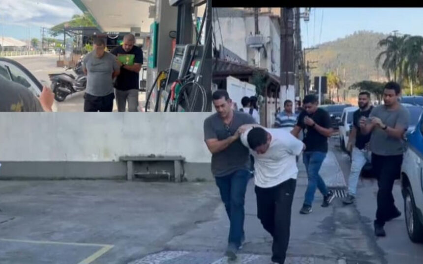 Suspeitos presos na investigação do assassinato do policial civil