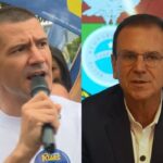 Douglas Ruas (PL) e Eduardo Paes (PSD), candidatos ao governo do eio nas eleições de 2026