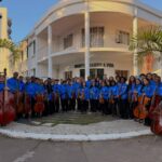 jovens músicos de Campos em turnê por Santa Catarina