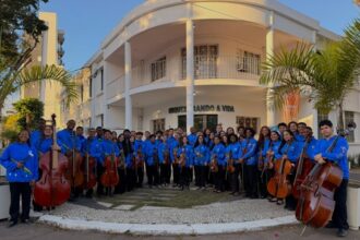 jovens músicos de Campos em turnê por Santa Catarina