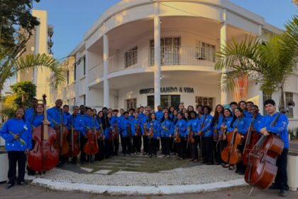 jovens músicos de Campos em turnê por Santa Catarina
