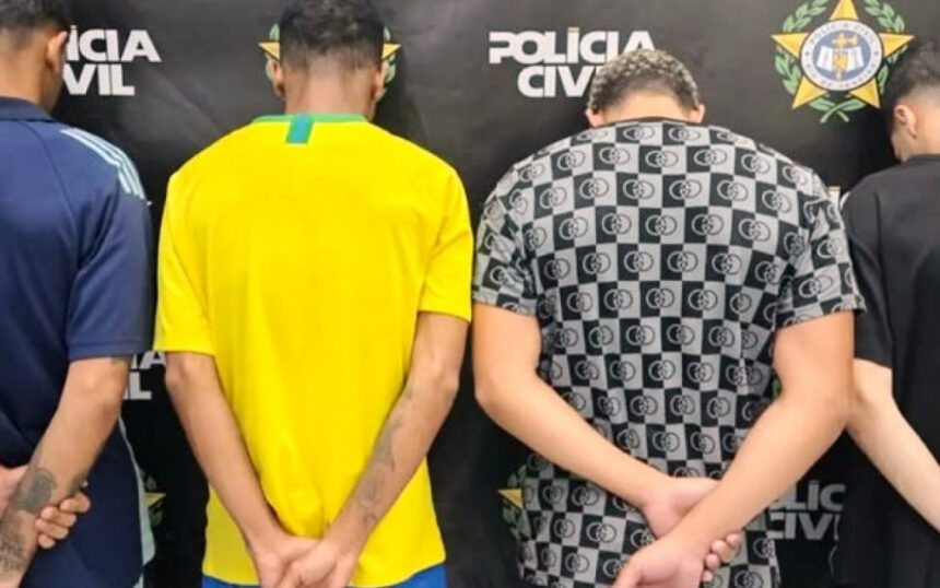 Operação da Polícia Civil terminou com quatro prisões e um adolescente apreendido no Bela Vista