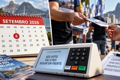 Candidatos ao Governo do RJ vão às ruas e encaram sabatinas nesta terça